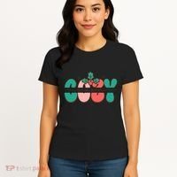 Festive Season Greetings Illustration Women's T-Shirt thumb 4