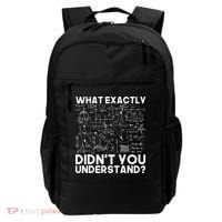 Funny Science Gift Idea Physicist Math Physics Backpack thumb 0
