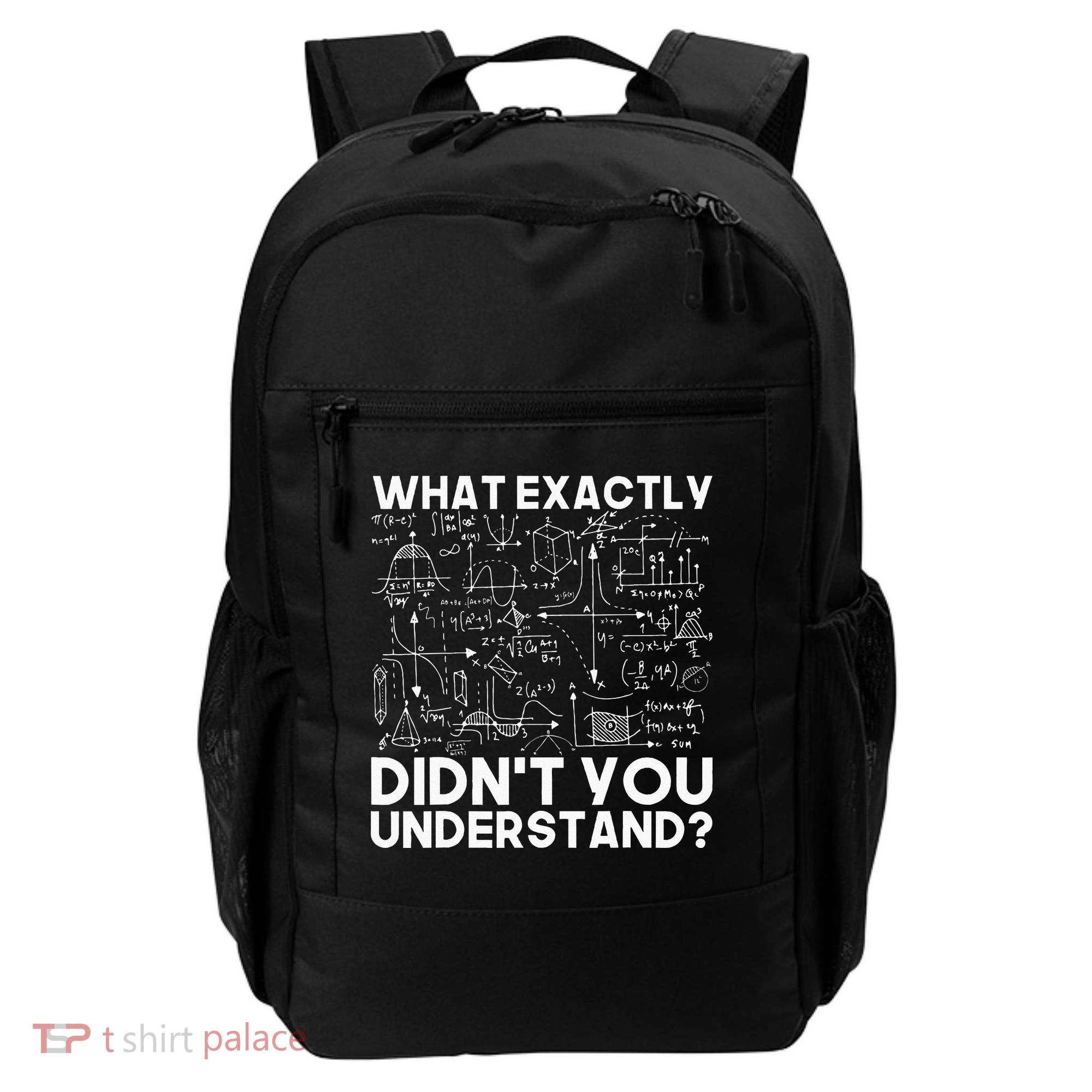 Funny Science Gift Idea Physicist Math Physics Backpack