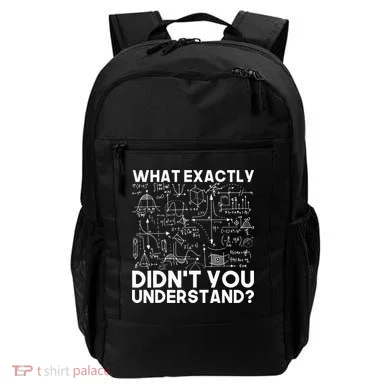 Funny Science Gift Idea Physicist Math Physics Backpack