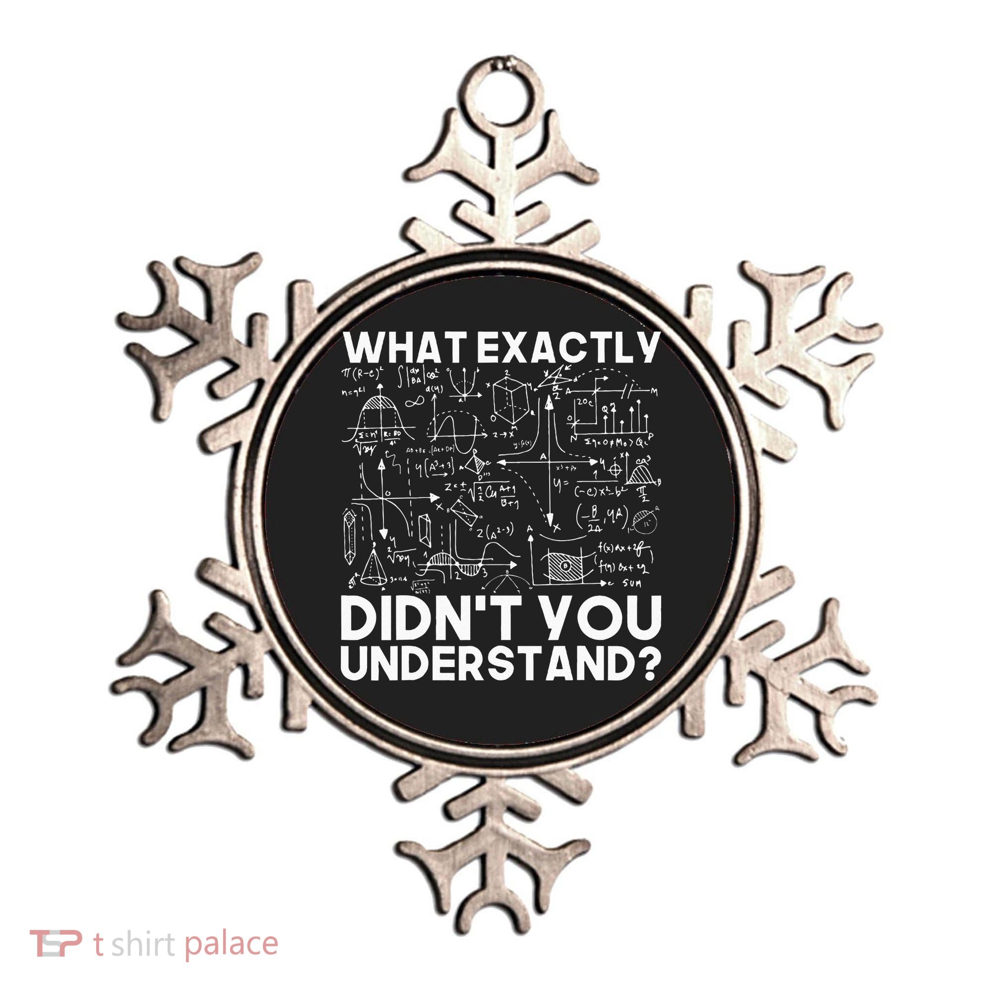 Funny Science Gift Idea Physicist Math Physics Ornament