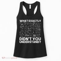 Funny Science Gift Idea Physicist Math Physics Women's Tank Top thumb 0