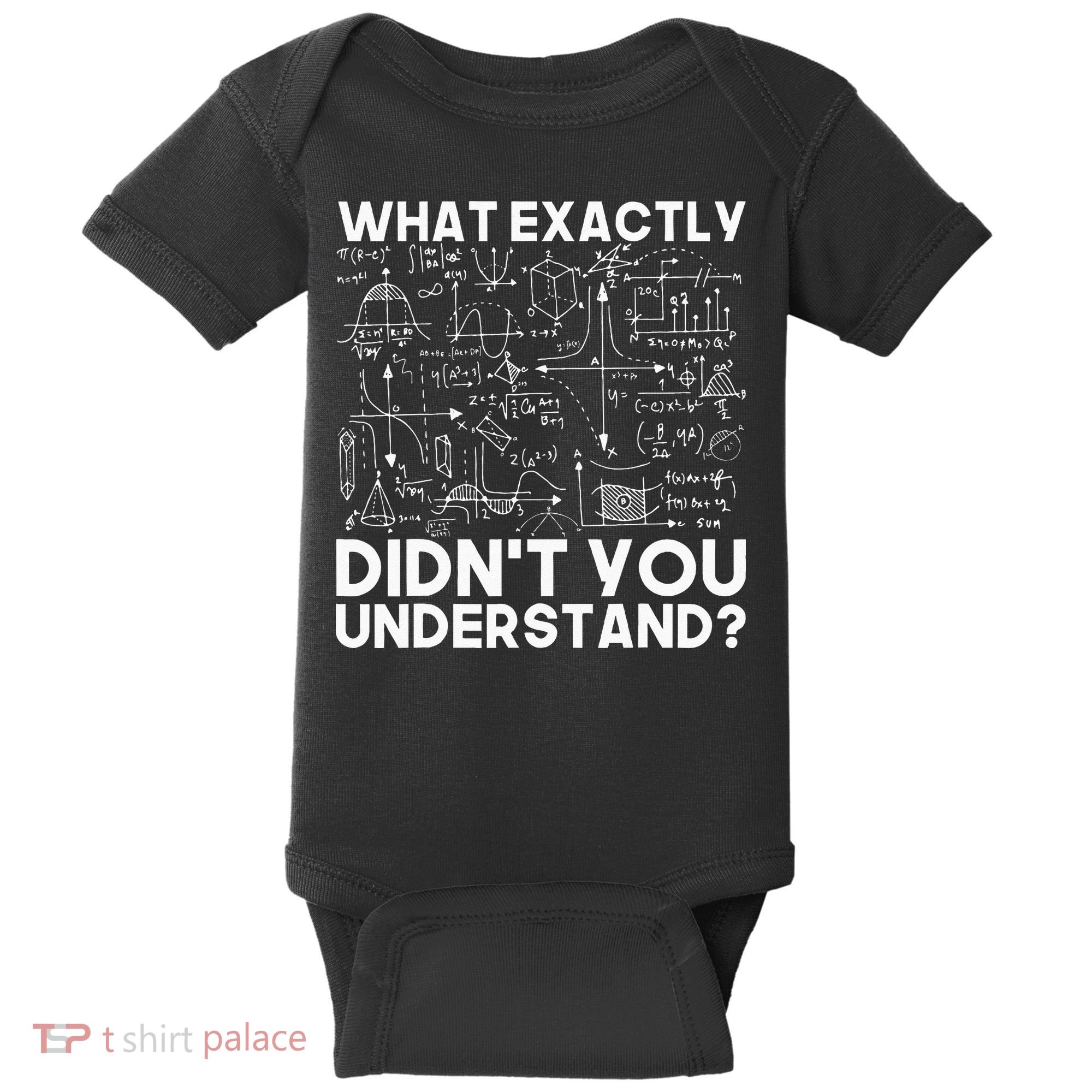 Funny Science Gift Idea Physicist Math Physics Baby Bodysuit