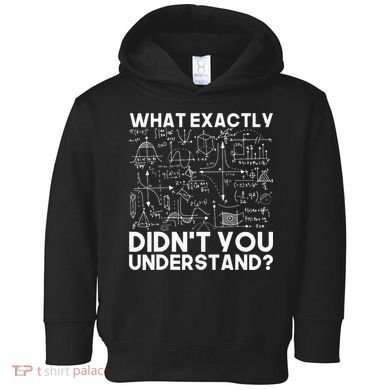 Funny Science Gift Idea Physicist Math Physics Toddler Hoodie