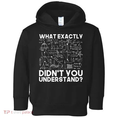 Funny Science Gift Idea Physicist Math Physics Toddler Hoodie