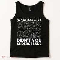 Funny Science Gift Idea Physicist Math Physics Tank Top thumb 2