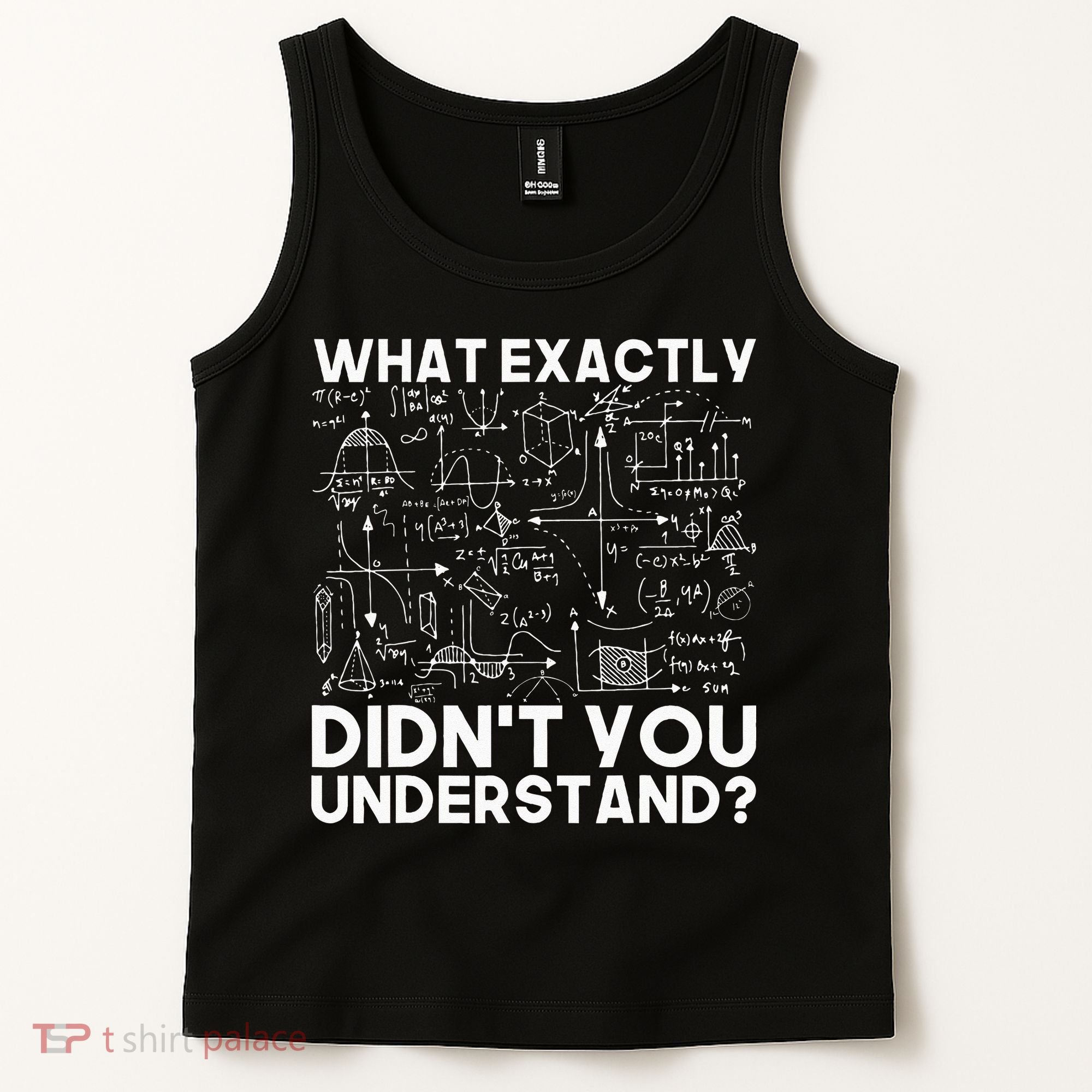 Funny Science Gift Idea Physicist Math Physics Tank Top