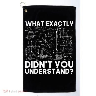 Funny Science Gift Idea Physicist Math Physics Golf Towel