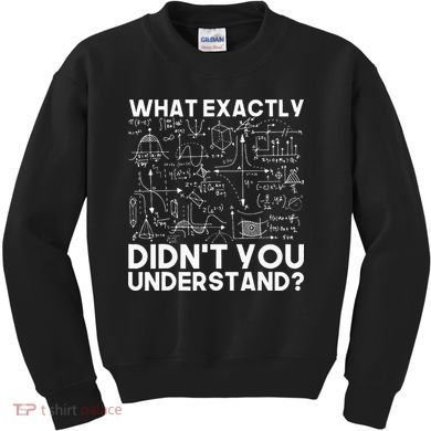 Funny Science Gift Idea Physicist Math Physics Kids Sweatshirt