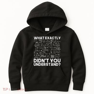 Funny Science Gift Idea Physicist Math Physics Kids Hoodie