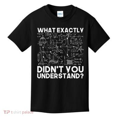 Funny Science Gift Idea Physicist Math Physics Kids T-Shirt