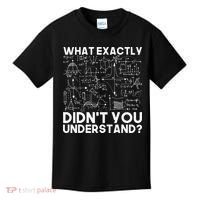 Funny Science Gift Idea Physicist Math Physics Kids T-Shirt thumb 0