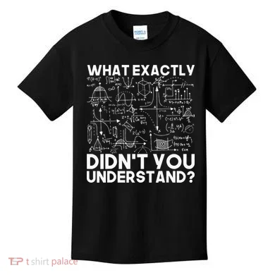 Funny Science Gift Idea Physicist Math Physics Kids T-Shirt