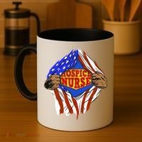 Funny Super Hospice Nurse Hero Job Cute Gift Coffee Mug thumb 4