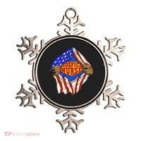 Funny Super Hospice Nurse Hero Job Cute Gift Ornament thumb 0