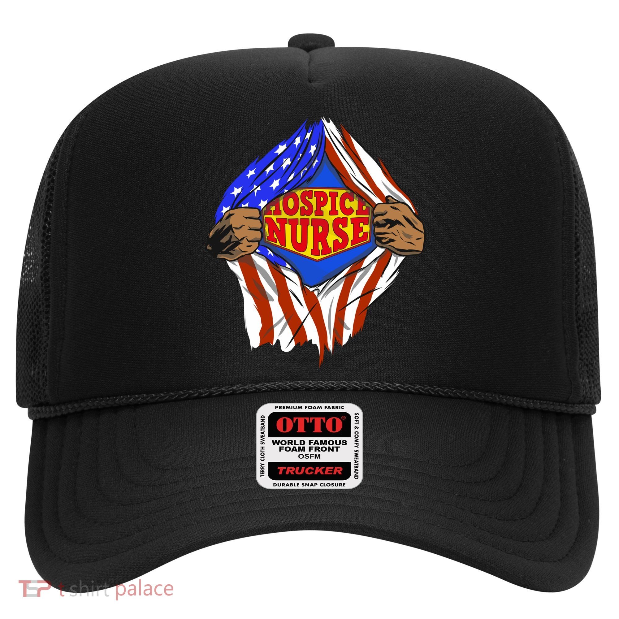 Funny Super Hospice Nurse Hero Job Cute Gift Hat