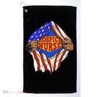 Funny Super Hospice Nurse Hero Job Cute Gift Golf Towel thumb 0