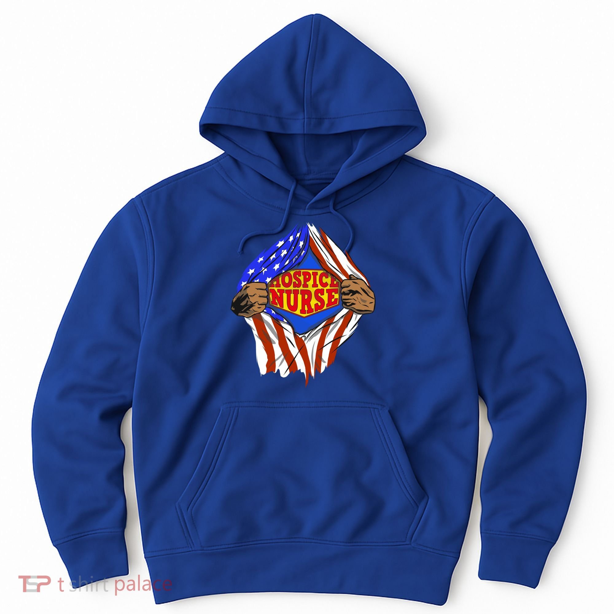 Funny Super Hospice Nurse Hero Job Cute Gift Hoodie