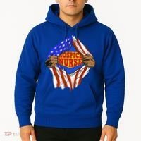 Funny Super Hospice Nurse Hero Job Cute Gift Hoodie thumb 2