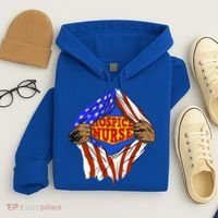Funny Super Hospice Nurse Hero Job Cute Gift Hoodie thumb 4