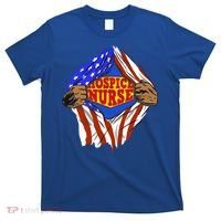 Funny Super Hospice Nurse Hero Job Cute Gift T-Shirt thumb 0
