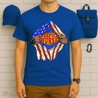 Funny Super Hospice Nurse Hero Job Cute Gift T-Shirt thumb 6