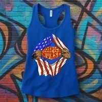 Funny Super Hospice Nurse Hero Job Cute Gift Women's Tank Top thumb 3