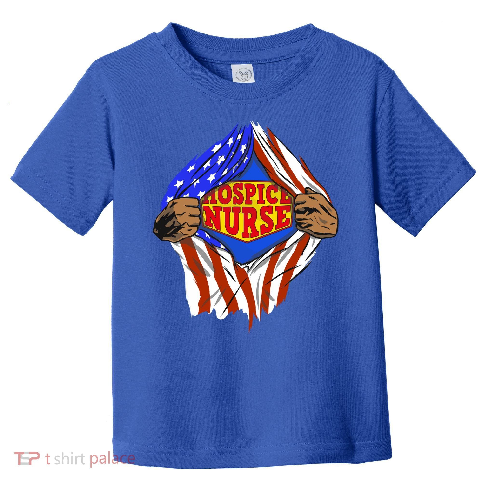 Funny Super Hospice Nurse Hero Job Cute Gift Toddler T-Shirt