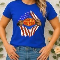 Funny Super Hospice Nurse Hero Job Cute Gift Women's T-Shirt thumb 2