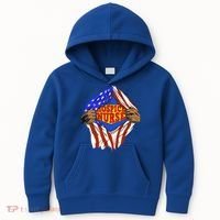 Funny Super Hospice Nurse Hero Job Cute Gift Kids Hoodie thumb 0