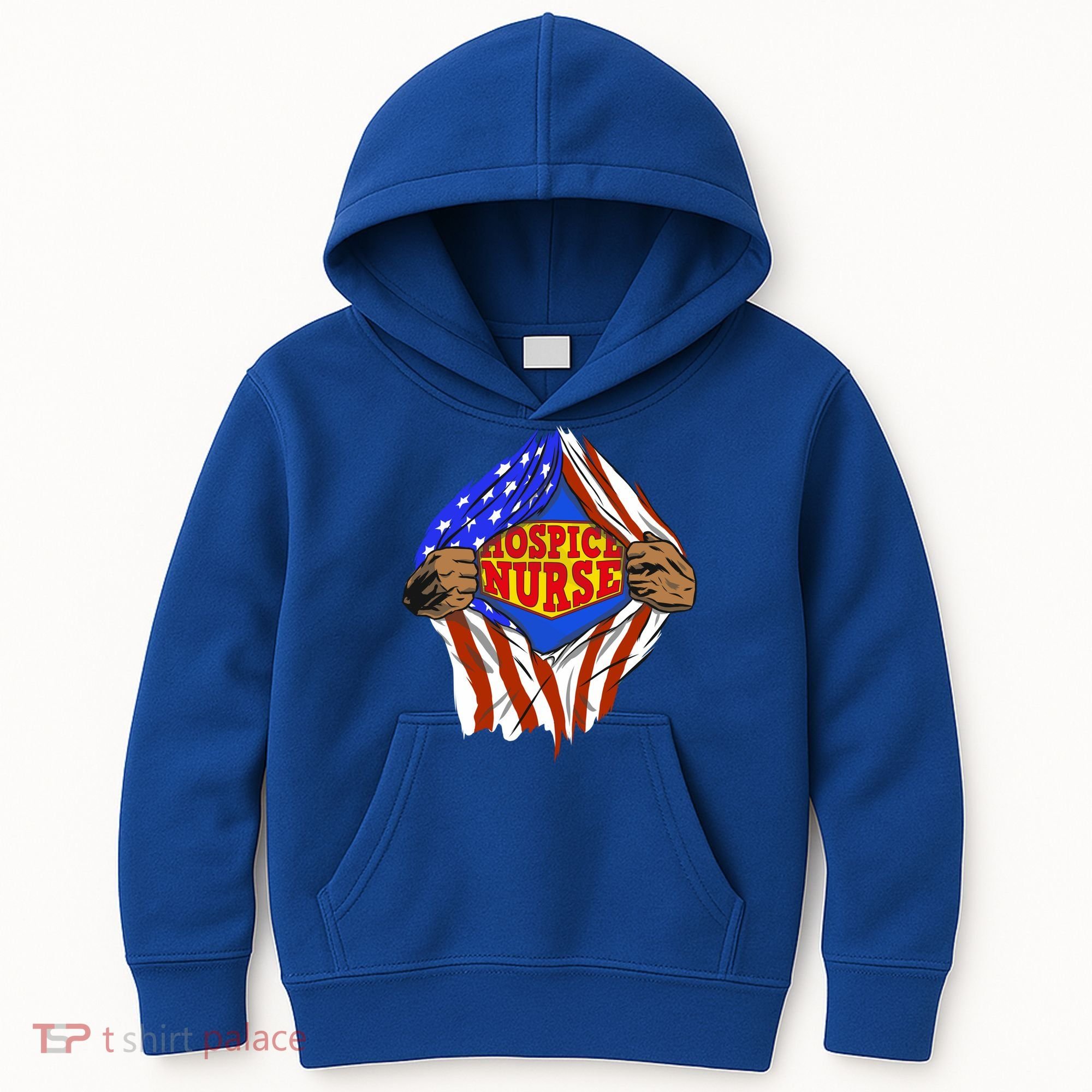 Funny Super Hospice Nurse Hero Job Cute Gift Kids Hoodie