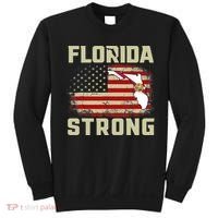 Florida Strong Hurricane Ian Support Florida Sweatshirt thumb 0