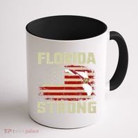 Florida Strong Hurricane Ian Support Florida Coffee Mug thumb 1