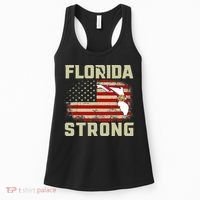 Florida Strong Hurricane Ian Support Florida Women's Tank Top thumb 0