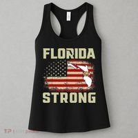 Florida Strong Hurricane Ian Support Florida Women's Tank Top thumb 3