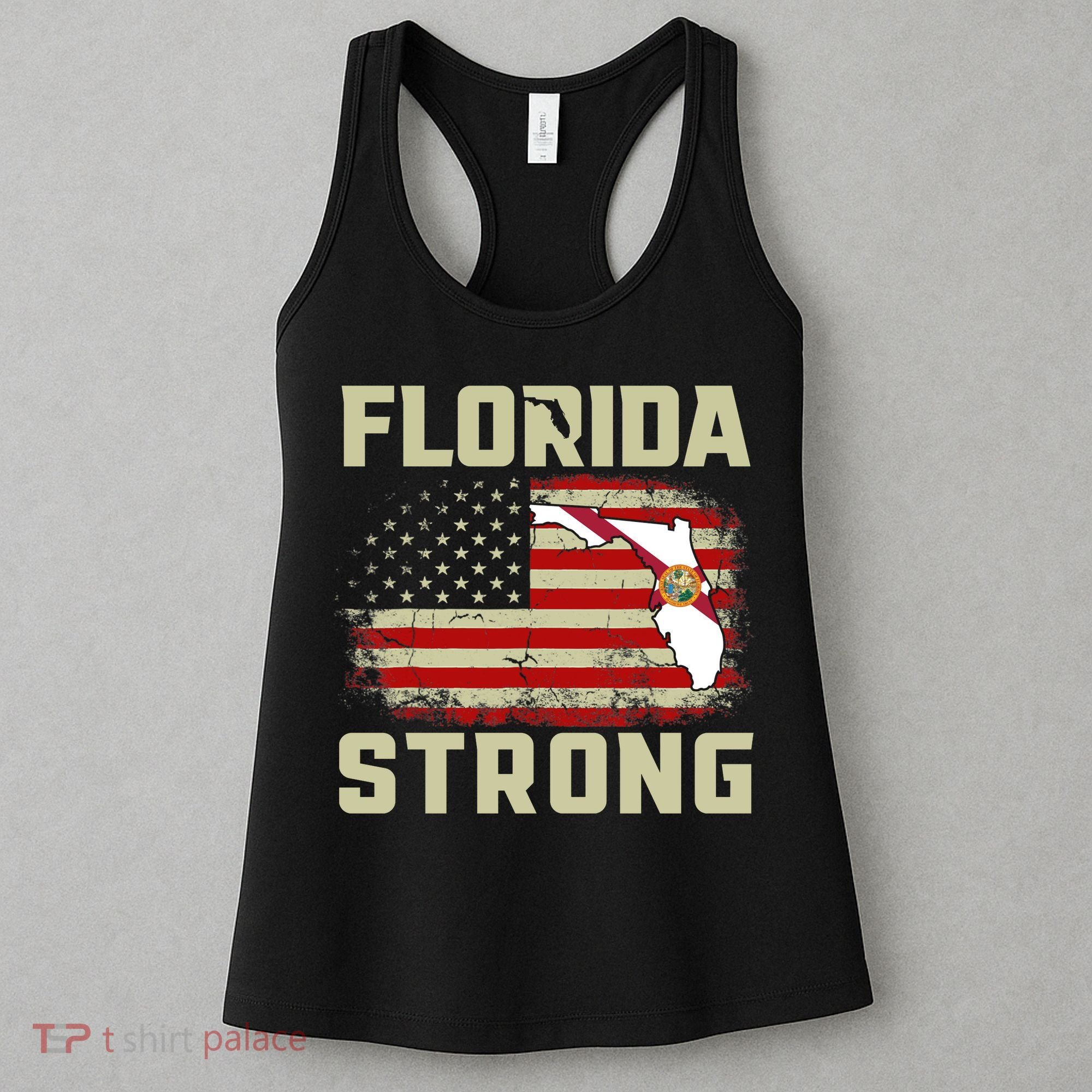 Florida Strong Hurricane Ian Support Florida Women's Tank Top