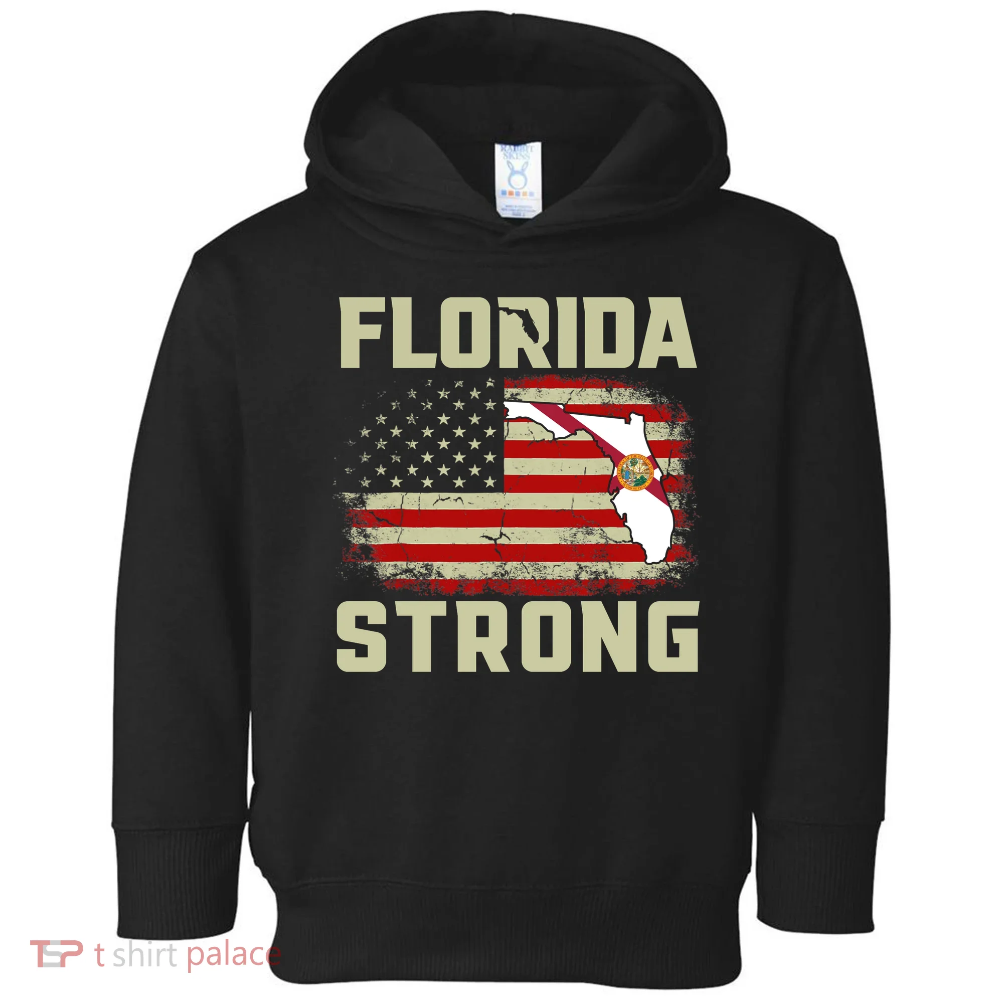 Florida Strong Hurricane Ian Support Florida Toddler Hoodie