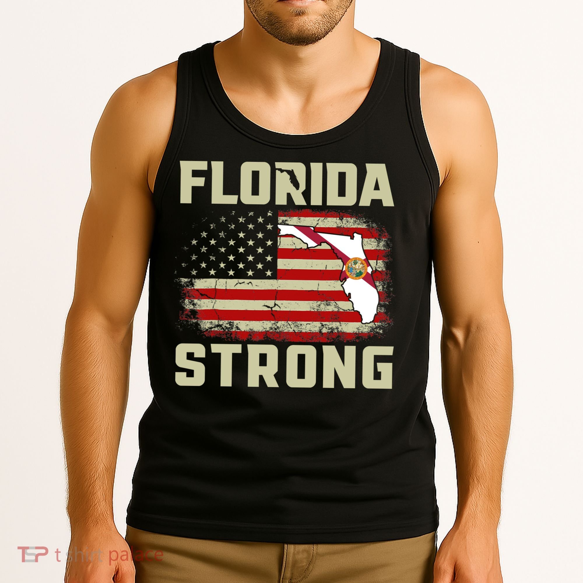 Florida Strong Hurricane Ian Support Florida Tank Top