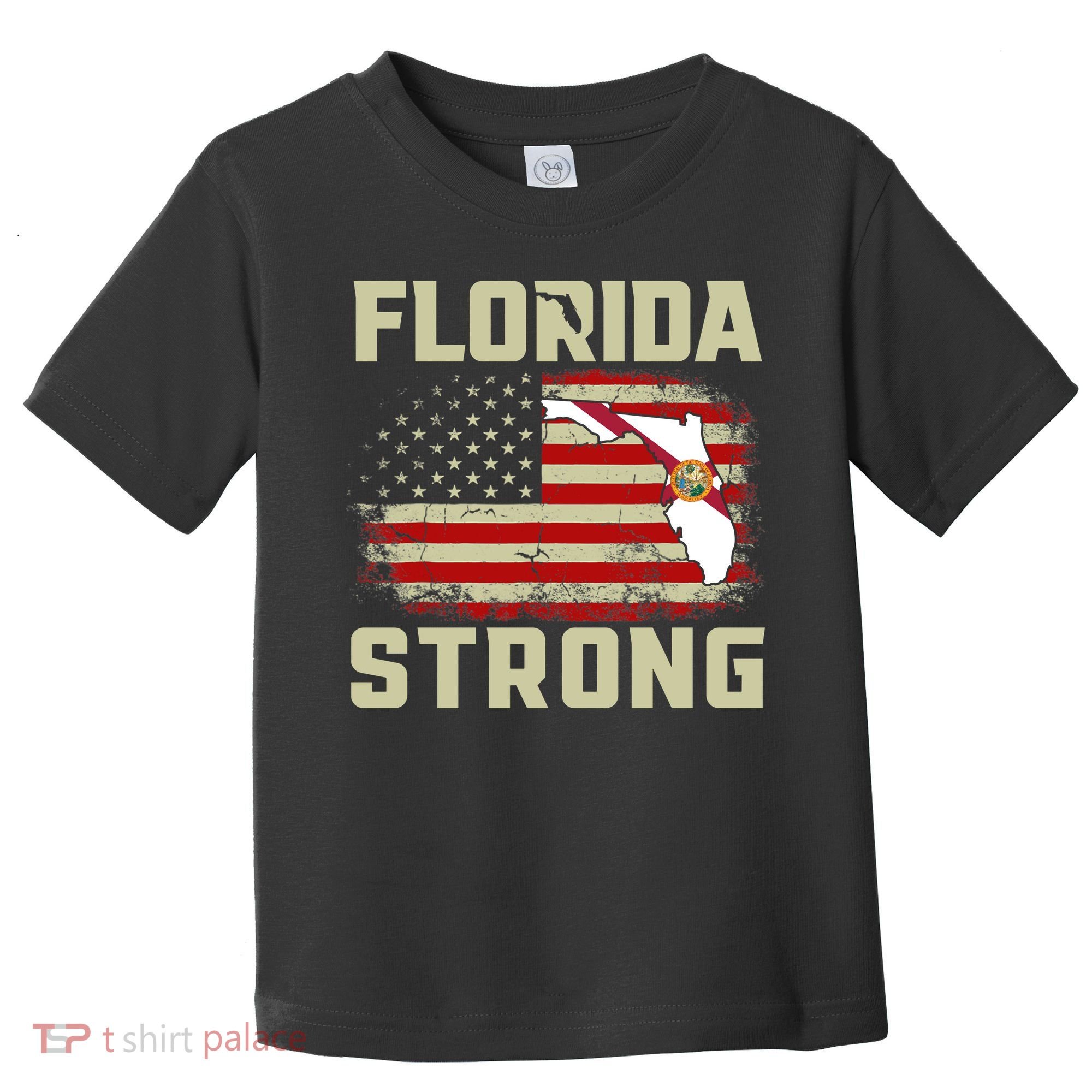 Florida Strong Hurricane Ian Support Florida Toddler T-Shirt