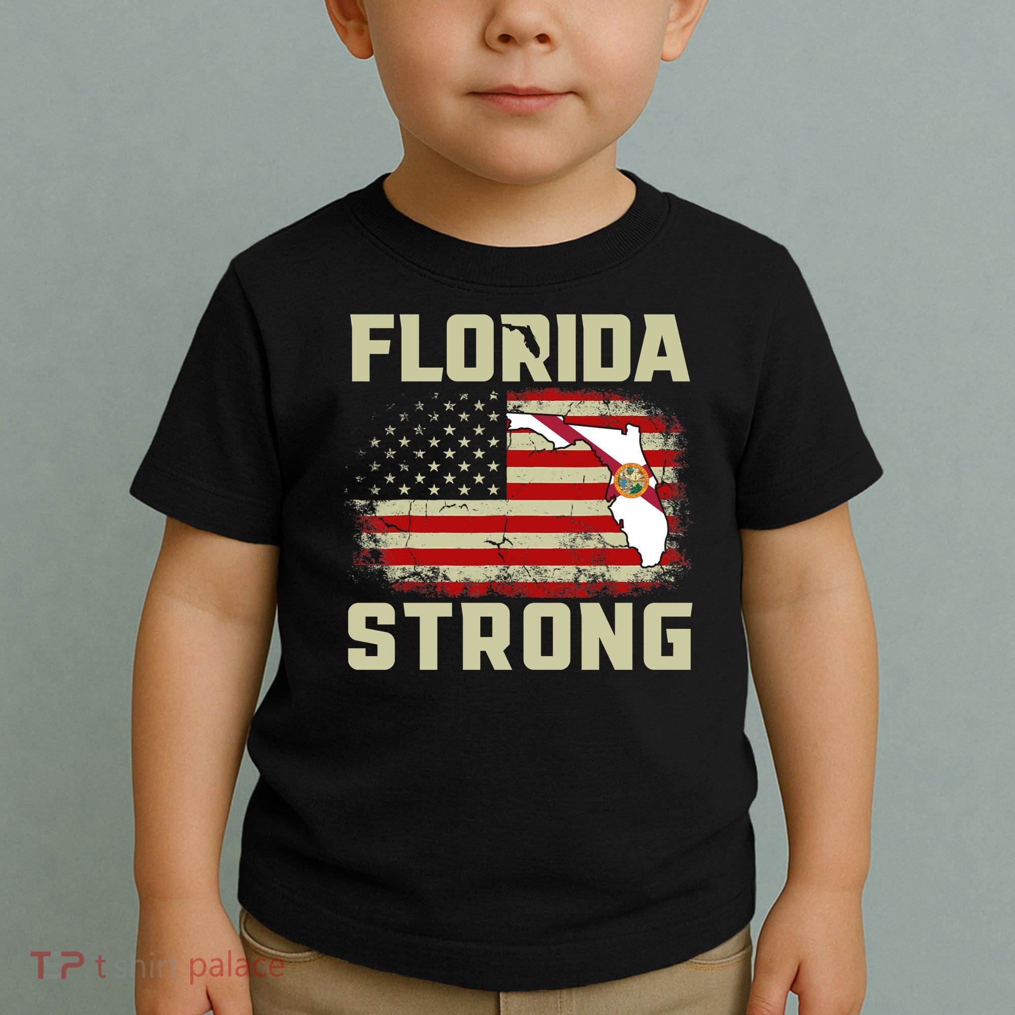 Florida Strong Hurricane Ian Support Florida Toddler T-Shirt
