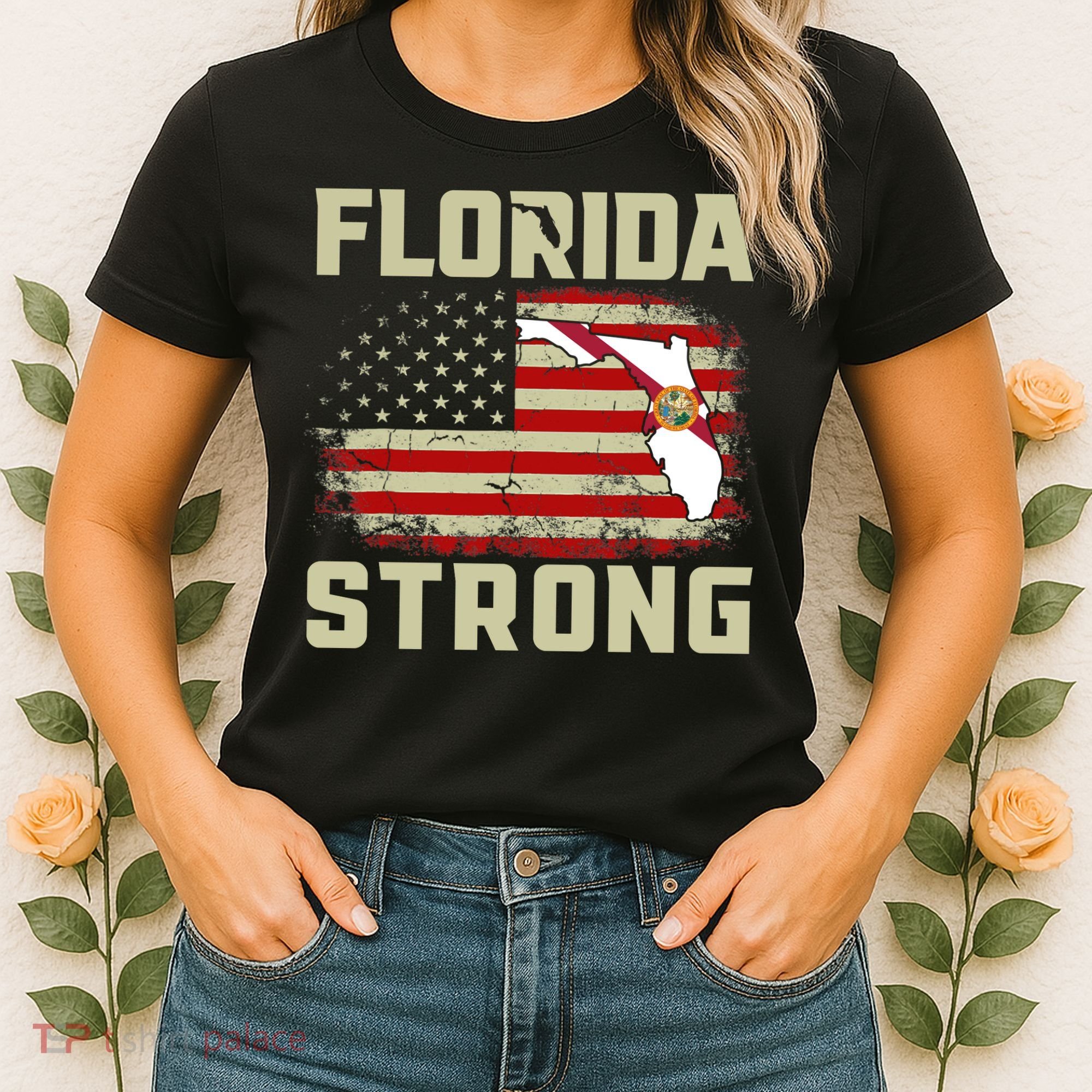 Florida Strong Hurricane Ian Support Florida Women's T-Shirt