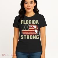 Florida Strong Hurricane Ian Support Florida Women's T-Shirt thumb 4