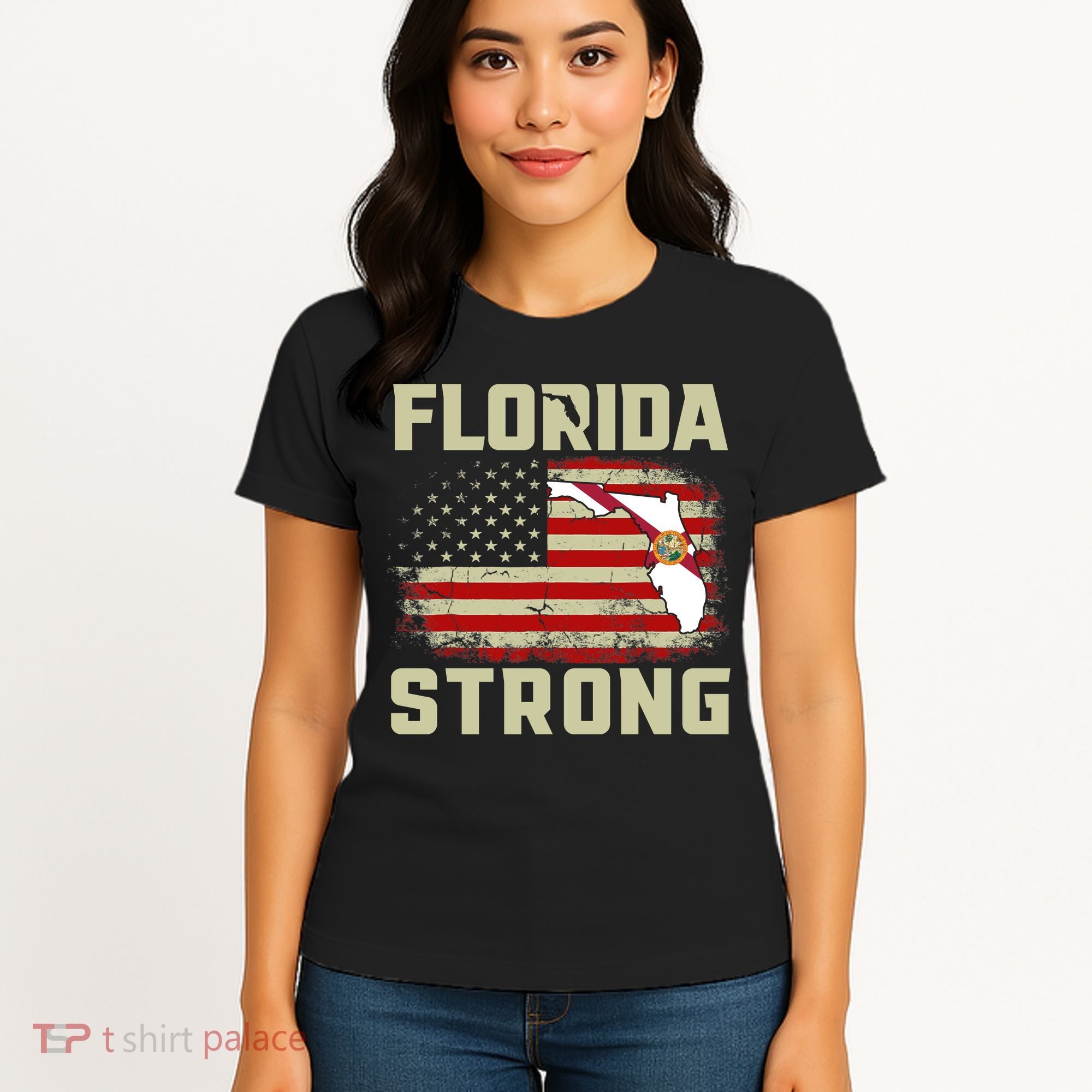 Florida Strong Hurricane Ian Support Florida Women's T-Shirt