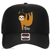 Funny Sloth Hanging On A Tree Gift Funny Sloth Lover Relax Take It Easy Gift Hat thumb 0
