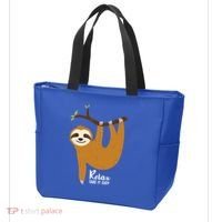 Funny Sloth Hanging On A Tree Gift Funny Sloth Lover Relax Take It Easy Gift Tote Bag thumb 3