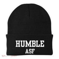 Funny Saying Humble Asf Beanie thumb 0