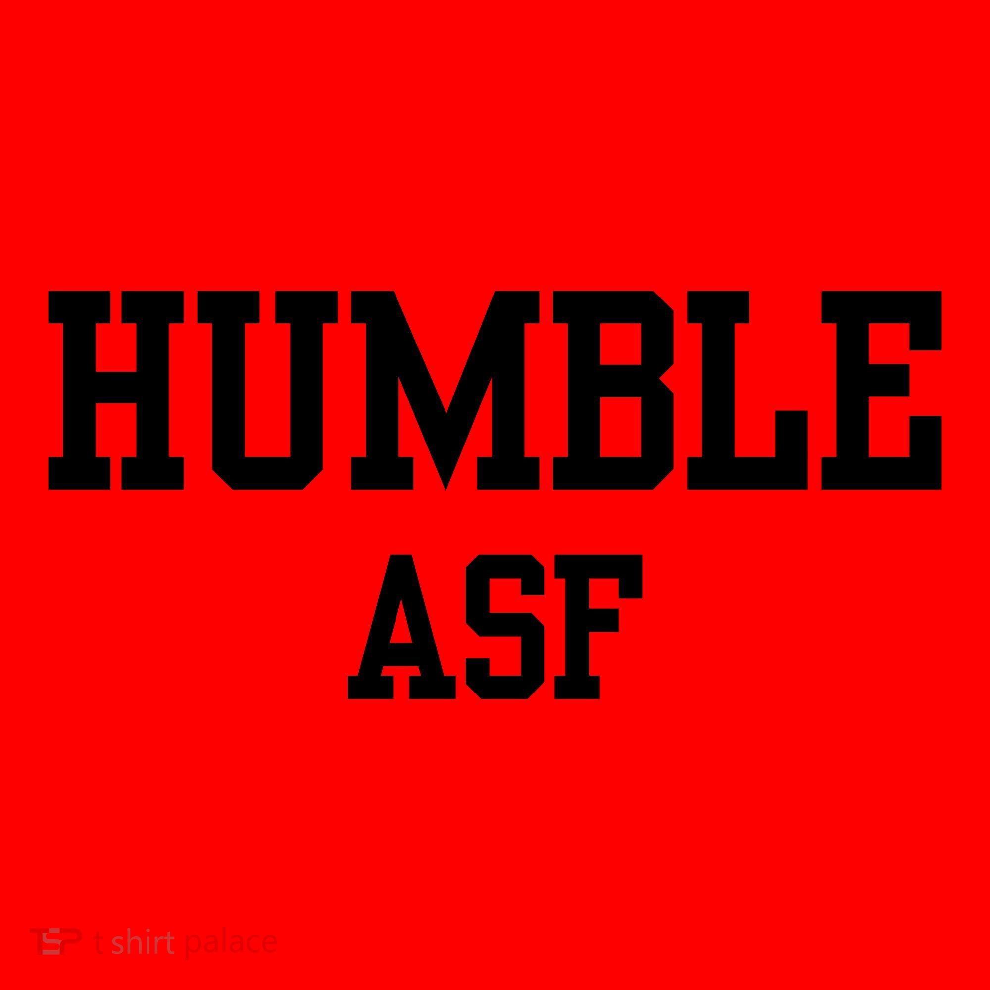 Funny Saying Humble Asf Santa Hat