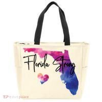 Florida Strong Hurricane Helene Tote Bag thumb 0