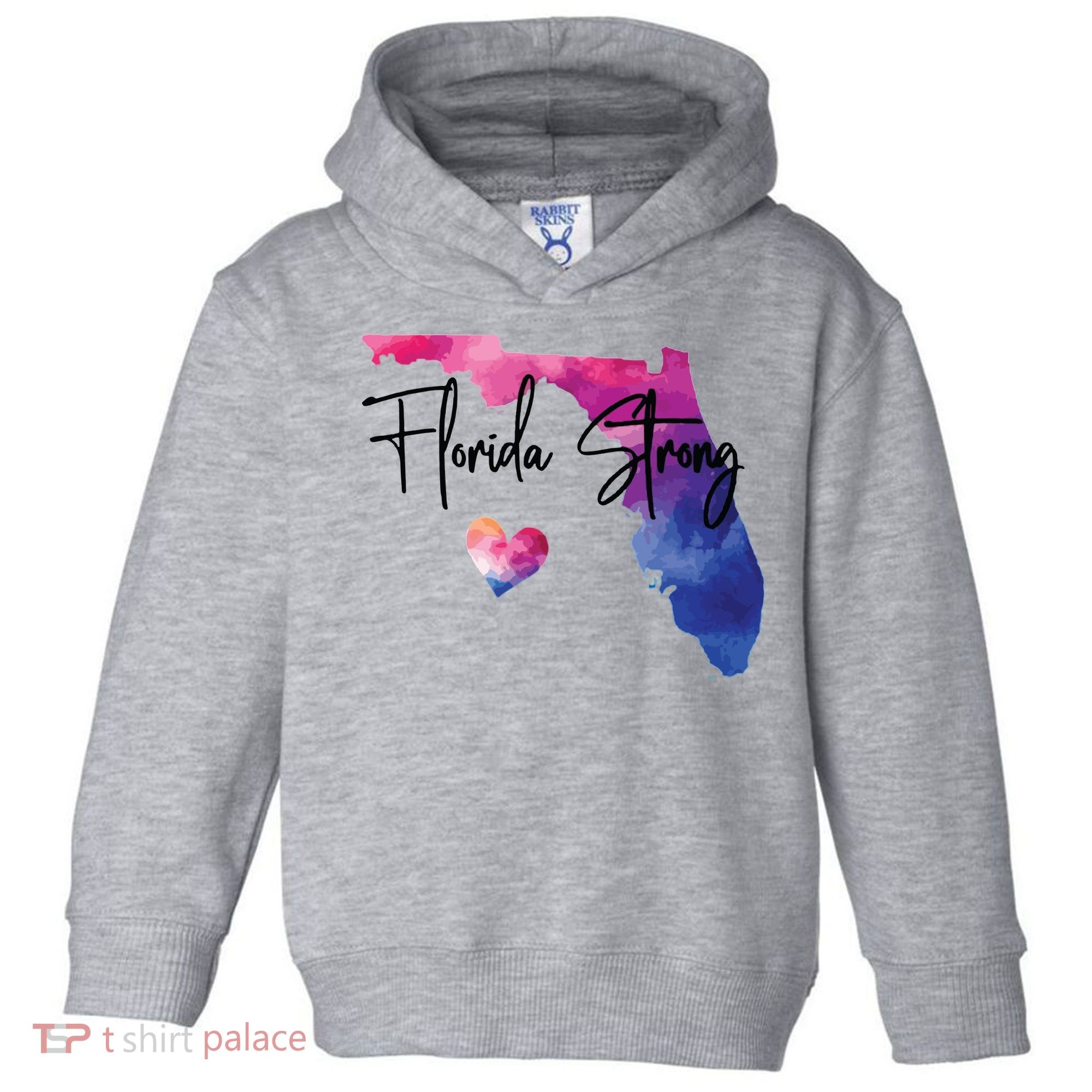 Florida Strong Hurricane Helene Toddler Hoodie