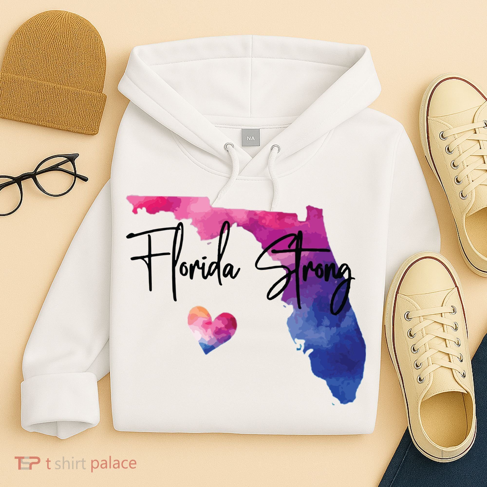 Florida Strong Hurricane Helene Hoodie